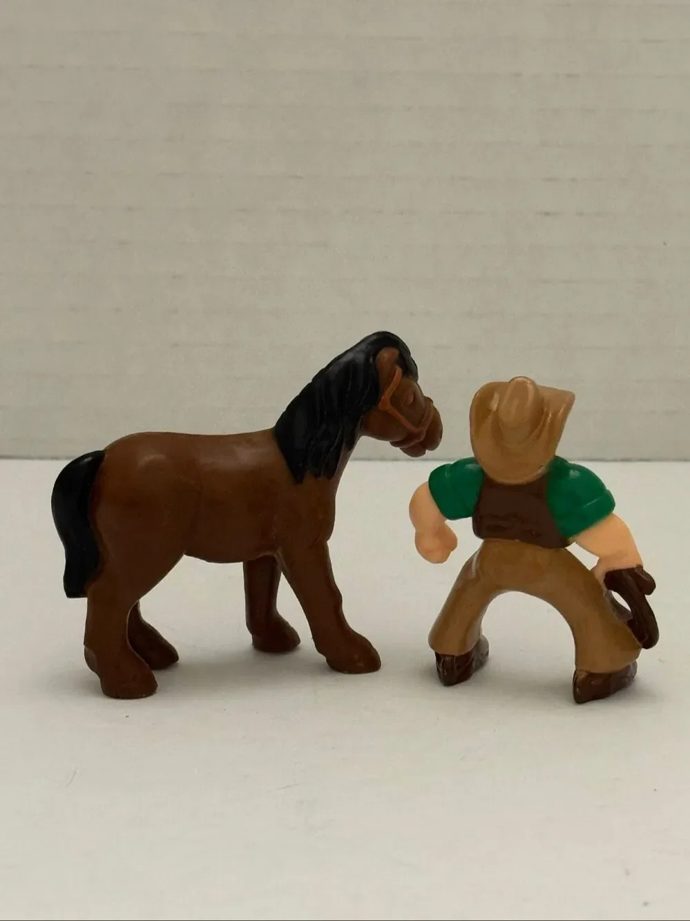 Lincoln Logs Cowboy Western Action Figure & Horse Replacement Parts